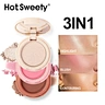 white highlighter makeup